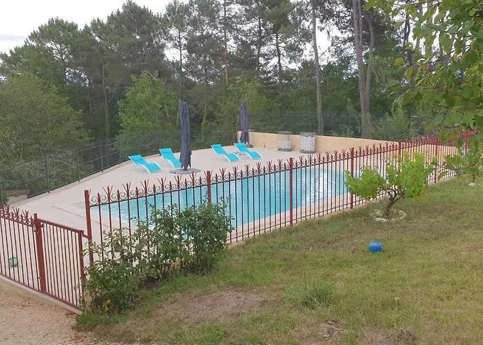 Grand La Salamandre Proche Sarlat De 1 A 10 Personnes * Saint-Andre-d'Allas